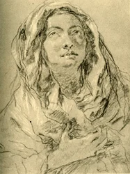 Mater Dolorosa, midten af det 18. århundrede, 1928