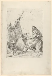 Filosoffen, fra Scherzi, ca. 1740.