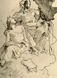 To kvinder, midten af det 18. århundrede, 1928