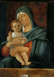 Jomfruen og barnet, ca 1470-1475.