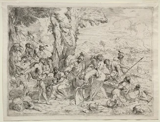 Laban søger efter idoler i Rachels bagage, ca. 1635.