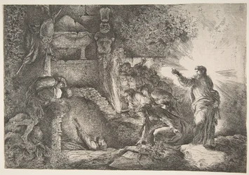 Rejsning af Lazarus, 1645-1650.