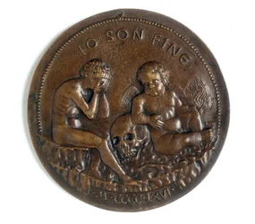 Medalje, der forestiller Antonino Pio: verso, værk af Giovanni Boldù, konserveret på Galleria Estense i Modena