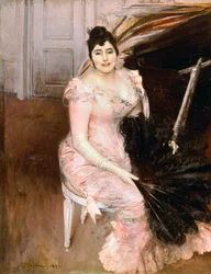 Argentinsk sanger, af Giovanni Boldini (1842-1931)