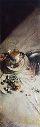Hjørne af malerens bord af Giovanni Boldini (1842-1931)