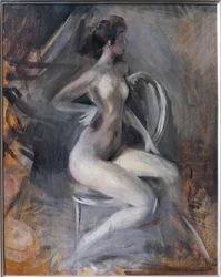 Italien, Ferrara, Dynamisk nøgenfigur
