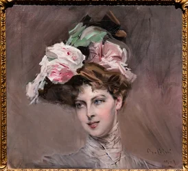 Portræt af Beatrice Susanne Henriette van Bylandt