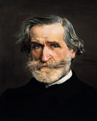 Portræt af Giuseppe Verdi (Roncole Verdi, Busseto