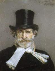 Portræt af Giuseppe Verdi, 1880
