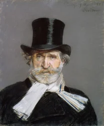 Portræt af Giuseppe Verdi, 1886
