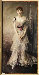Portræt af Infanta Eulalia af Spanien (1864-1958), omkring 1898