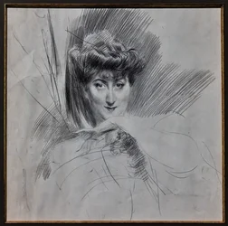 Portræt af Madame Veil Picard