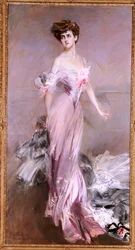 Portræt af fru Howard-Johnston, 1906
