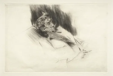 Whistler Sovende, 1897.