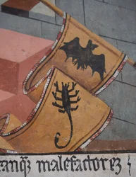 Sidste dom, detalje, ca. 1492 (fresco)