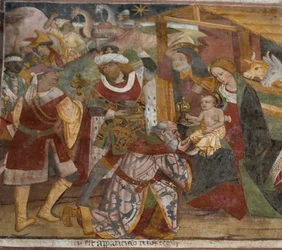 Tilbedelsen af de tre konger, ca. 1492