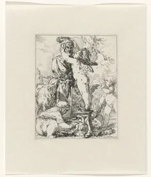 Putti ofrer til guden Terminus