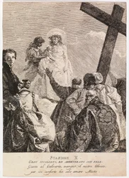 Via crucis - Station X. Jesus fratages sine klæder