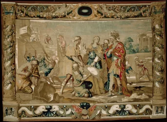 Dido viser Aeneas planerne for befæstningen af Karthago