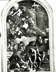 Sankt Petronillas begravelse