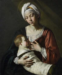 Madonna col bambino, også kendt som Madonna del latte