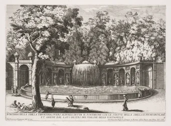The Fountains of Rome, Bog IV, plade 7: Fountain of the Tiburtine Sibyl (Fontana della Sibilla Tiburtina)