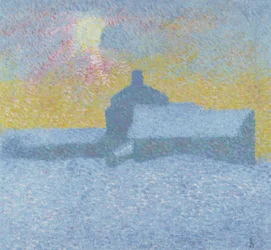 Vintertåge Vinter i Maloja