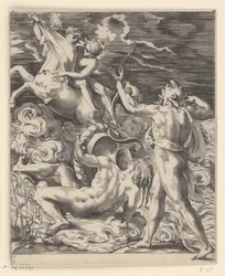 Herkules dræber kentauren Nessus Scener med Hercules (serietitel)