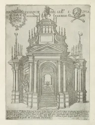 Alessandro Farneses begravelsesmonument i Santa Maria i Aracoeli i Rom Per l