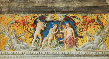 Vægmalerier i Zodiac-salen, Palazzo d
