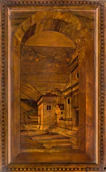 Lignaean Canonical Choir, indlagt af Giovanni Maria Platina 1484, Superior Stall