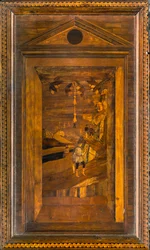 Lignaean Canonical Choir, indlagt af Giovanni Maria Platina 1484, Superior Stall