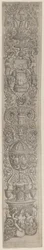Ornamentpanel: Nereid Ridden by Two Children