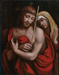 Kristus kronet med torne, efter 1521 (olie på panel)
