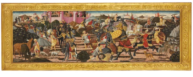 Drabet på Goliat, fra forsiden af en kassone