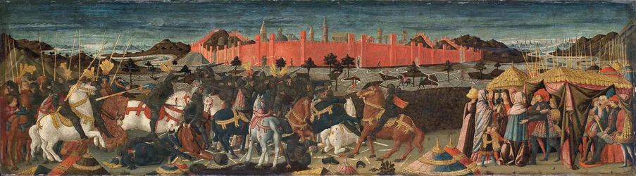 Historien om Coriolanus, fra forsiden af en kassone