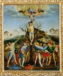 Sankt Sebastians martyrium, begyndelsen af 1500-tallet (maleri på lærred)