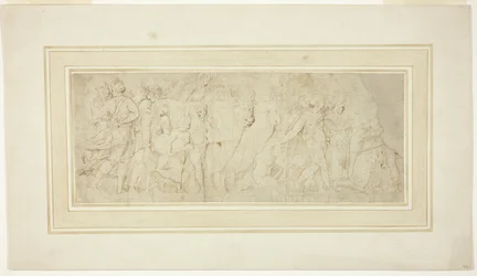 Procession af Figurer og Okser