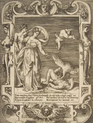 En grib, der spiser Titius