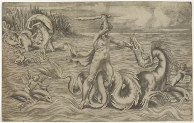 Hercules kæmper med Achelous