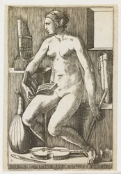 Musica Musica inventor fuit Orpheus et Linus (titel på objekt) The Seven Liberal Arts (serietitel)