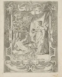 Tantalus taler til Diana Love, Anger and Jalousy of Juno (serietitel) Amori sdegni et gielosie di Giunone (serietitel)
