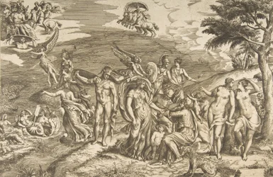 Paris-dommen, ca. 1550-60.