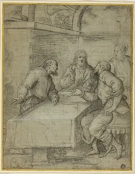 Studer til nadveren i Emmaus