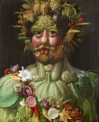 Vertumnus, portræt, allegori