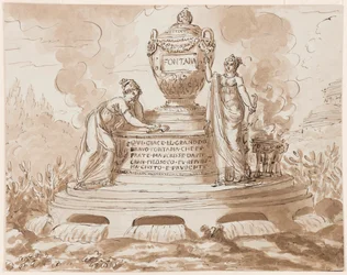 Gravmonument for Felice Fontana, professor i filosofi, Padua