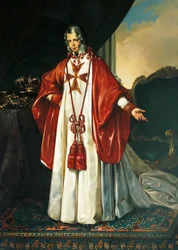 Portræt af Leopold II, storhertug af Toscana (Firenze