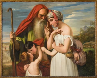 Uddrivelsen af Hagar, 1844.