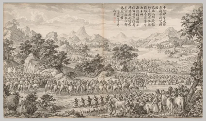 Modtagelse af overgivelse fra Eli, ca. 1765-1774, digt dateret 1760.