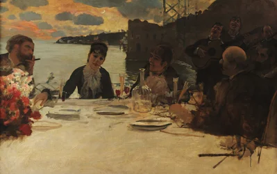 Italiensk:  Pranzo a Posillipo Frokost på Posillipo